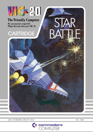 Star Battle box art for Vic-20